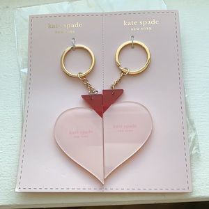 Kate Spade keychain duo